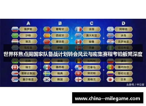 世界杯焦点周国家队备战计划转会风云与密集赛程考验板凳深度